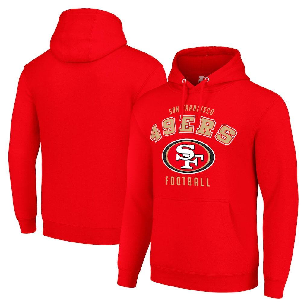 Men 2026 NFL San Francisco 49ers red Hoodie hooded style 03->san francisco 49ers->NFL Jersey